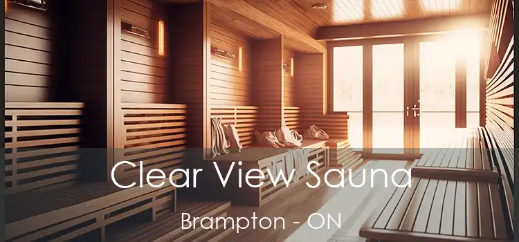  Clear View Sauna Brampton - ON