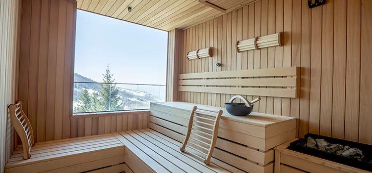 Infrared Sauna Glass Window Installation in Brampton, ON