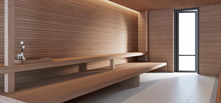 Spruce Wood Sauna Maintenance in Brampton, ON