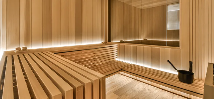 Cedar Wood Sauna Customization in Brampton, ON