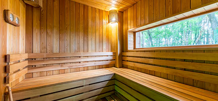 Indoor Modern Sauna Setup Services in Brampton, ON