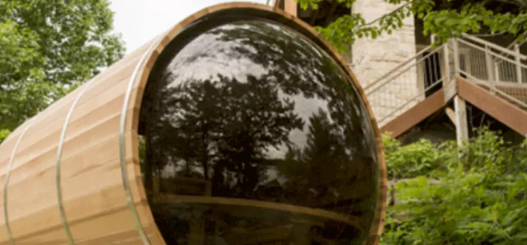 6 Person Panoramic View Sauna Maintenance and Installation in Brampton, ON