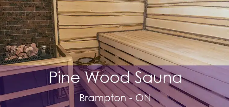  Pine Wood Sauna Brampton - ON