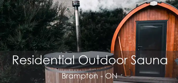  Residential Outdoor Sauna Brampton - ON