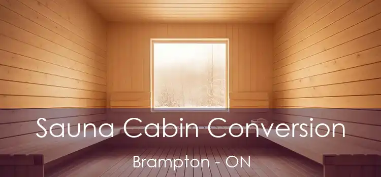  Sauna Cabin Conversion Brampton - ON