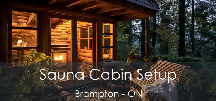  Sauna Cabin Setup Brampton - ON