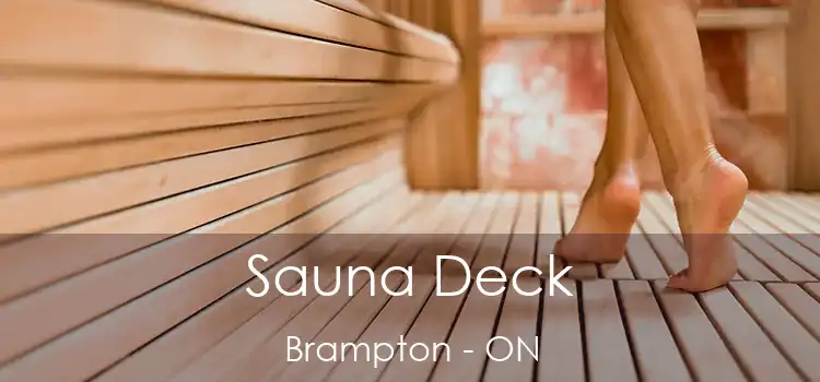  Sauna Deck Brampton - ON
